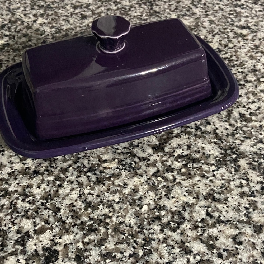 Fiesta Deep Purple Butter Dish